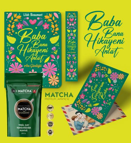 Baba Bana Hikayeni Anlat Ayraç Kartpostal - Matcha Kahve