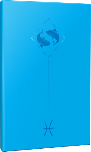 Balık - Astroloji Temalı 64 Sayfa Çizgisiz Defter - Halkkitabevi