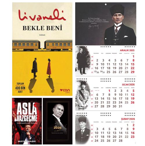 Bekle Beni ve Asla Vazgeçme - Gazi Paşa Ajanda - Gazi Duvar Takvimi