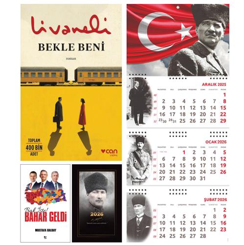 Bekle Beni ve Bak İşte bahar Geldi - Komutan Ajanda - Ayyıldız Duvar Takvimi