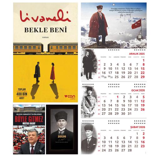 Bekle Beni ve Böyle Gitmez - Kalpaklı Ajanda - Sakarya Duvar Takvimi