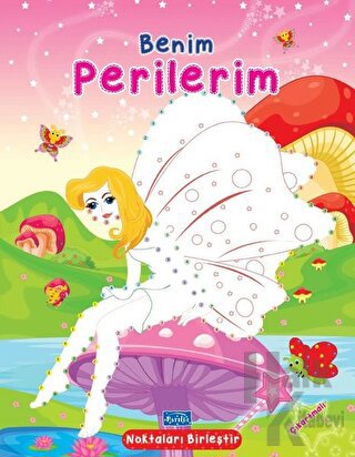 Benim Perilerim - Noktaları Birleştir Çıkartmalı - Halkkitabevi