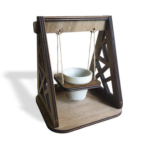 Beton Saksılı Salıncak - Halkkitabevi