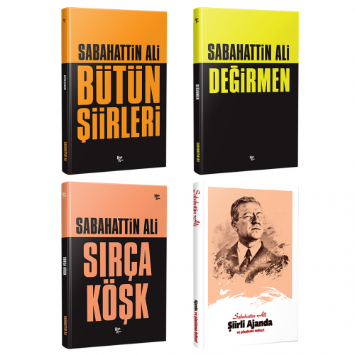 Bütün şiirleri-Değirmen-Sırça Köşk ve Şiirli Sabahattin Ali Ajandası