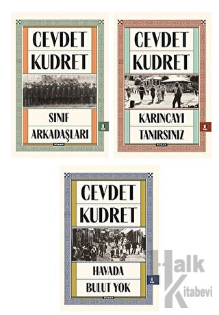 Cevdet Kudret Kitap Seti - 3 Kitap Takım