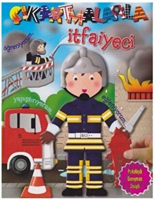 Çıkartmalarla İtfaiyeci - Halkkitabevi