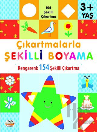 Çıkartmalarla Şekilli Boyama 3 Yaş Üstü