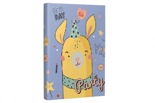 Çizgili Defter Zürafa Happy Birthday Party - Halkkitabevi