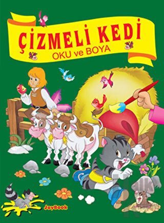 Çizmeli Kedi - Oku ve Boya - Halkkitabevi