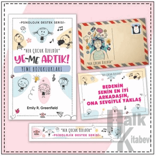 Çocuklar İçin Psikolojik Destek Serisi - Çocuklarda Yeme Bozuklukları -Kartpostal ve Ayraç