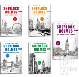 Çocuklar İçin Sherlock Holmes Seti (5 Kitap Takım)