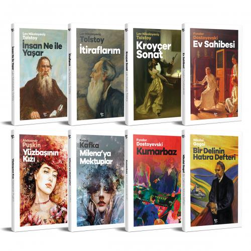 Çok Okunan Dünya Klasikleri Serisi - 8 Kitap - Halkkitabevi