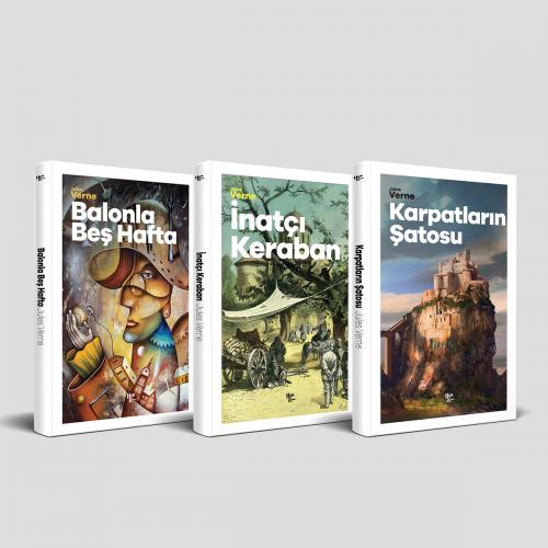 Çok Sevilen Jules Verne Öyküleri 1 - 3 Kitap - Halkkitabevi