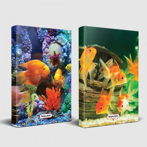 Sevimli Hayvanlar Defter Deniz Sakinleri ve Balık Ailesi