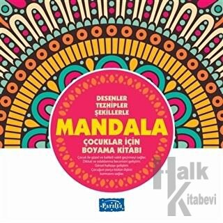 Desenler Tezhipler Şekillerle Mandala - Pembe Kitap