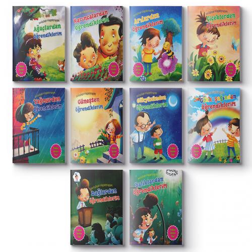 Doğadan Öğreniyorum 10 Kitap Bir Arada - Halkkitabevi