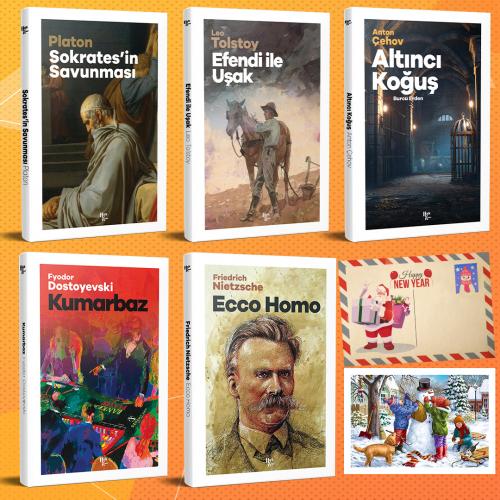 Dünya Klasikleri Beşli Set - 2 ve Kartpostal - Halkkitabevi
