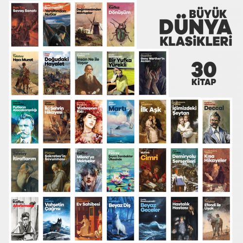 Büyük Dünya Klasikleri Seti (30 Kitap)