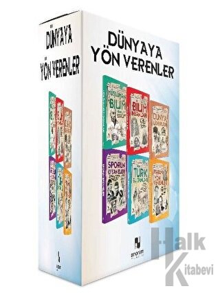 Dünyaya Yön Verenler Seti - 6 Kitap Takım Kitap - Halkkitabevi