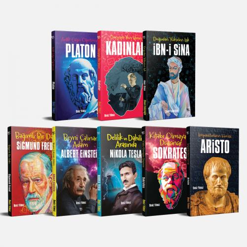 Dünyaya Yön Verenler Seti - 8 Kitap - Halkkitabevi