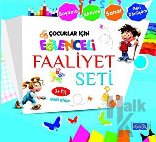 Eğlenceli Faaliyet Seti Mavi Kitap – 3 Yaş Üzeri