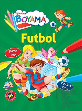 Eğlendiren Boyama - Futbol - Halkkitabevi