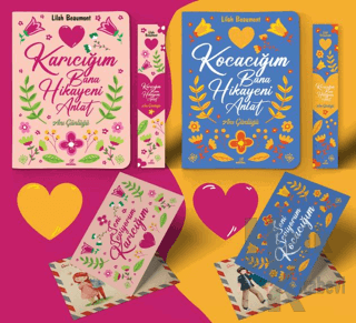 Eşim ve Ben Aramızda Ayraç Kartpostal - Halkkitabevi