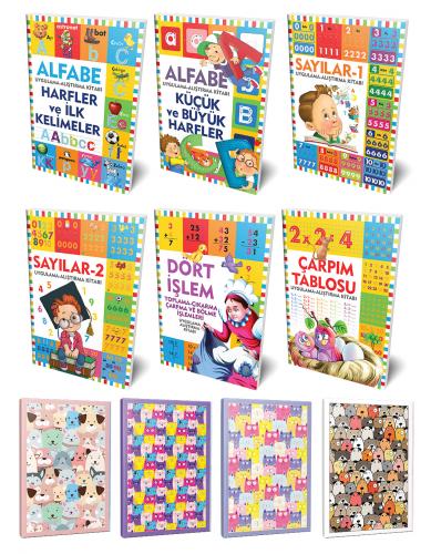 Etkinlik Kitapları 6lı Kitap Seti ve 4 Defter -5 - Halkkitabevi