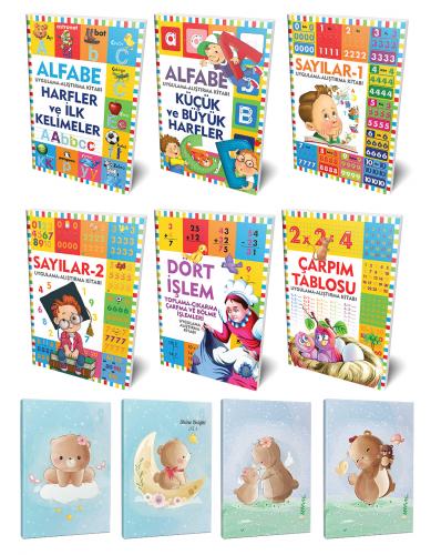 Etkinlik Kitapları 6lı Kitap Seti ve 4 Defter -7