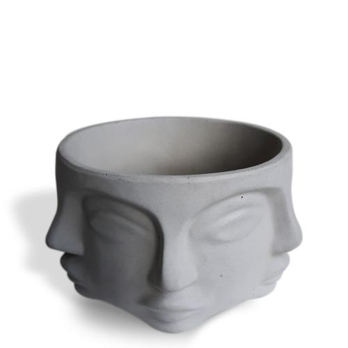 Faced Beton Saksı, Büyük Boy - Halkkitabevi