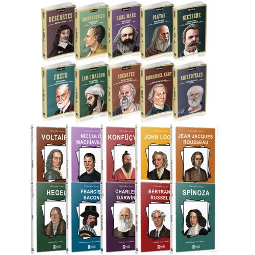 Filozoflar ve Düşünürler Seti 20 kitap
