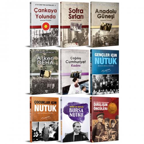 Gazi Paşa Kütüphanesi - 9 Kitap - Halkkitabevi