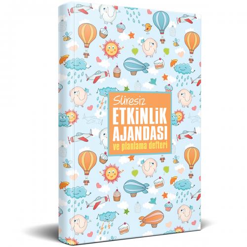 Süresiz Etkinlik Planlama Defteri - Gökyüzü