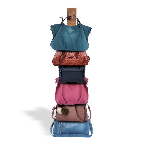 Kalp Desenli Çanta Askısı 6'lı - Halkkitabevi