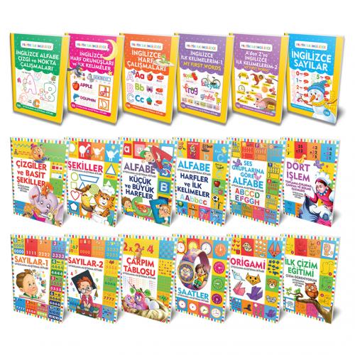 İlk İngilizcem ve 12 Etkinlik 20 Kitap Bir Arada