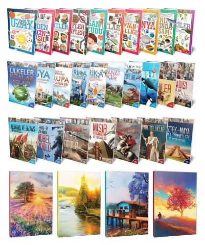 İlk Kütüphanem 27li Kitap Seti ve 4 Defter -2