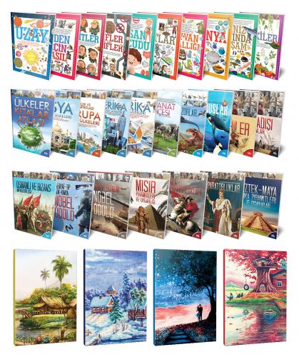 İlk Kütüphanem 27li Kitap Seti ve 4 Defter -3