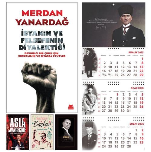 İsyanın ve Felsefenin Diyalektiği  - Asla Vazgeçme ve Yalnız Değilsin Başkan - Gazi Paşa Ajanda - Gazi Duvar Takvimi