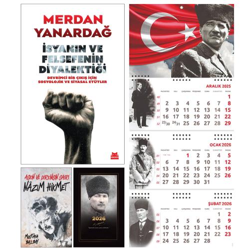 İsyanın ve Felsefenin Diyalektiği ve Nazım Hikmet - Komutan Ajanda - Ayyıldız Duvar Takvimi