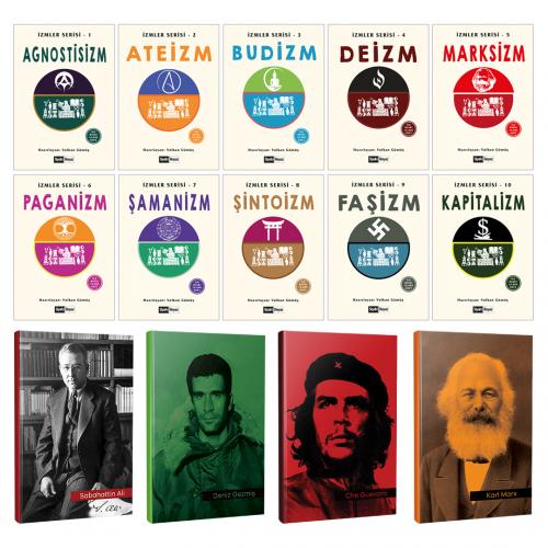 İzmler Seti 10 Kitap ve 4 Sol Defter