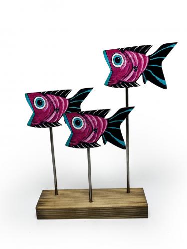 Ayaklı Bordo Balıklar