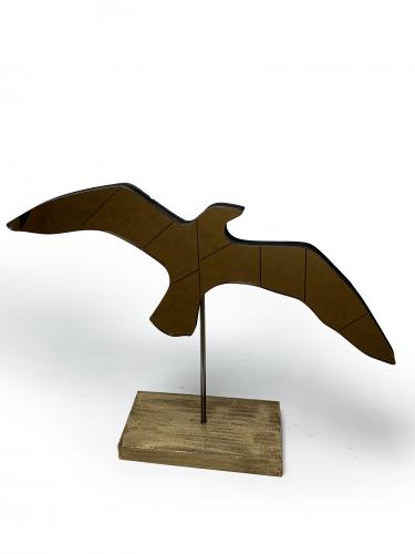 Ayaklı Bakır Rengi Aynalı Martı