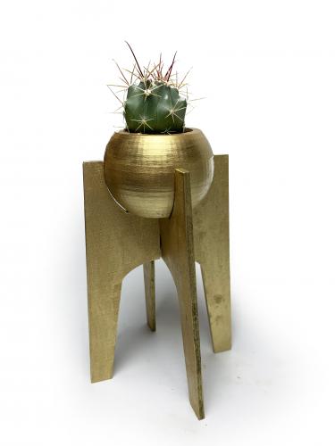 Akali Ayaklı Beton Saksı - Seri 4