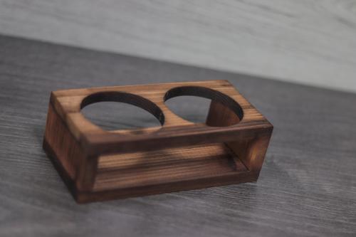 HK Dekor Lora 2'li Beton Saksı ve Ahşap Stand - Halkkitabevi