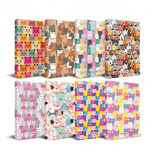 Kedi Temalı Planlama Defteri Seti - 8 Defter