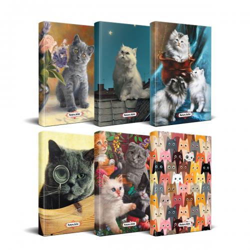 Kedi Temalı Süresiz Planlama Defter Seti - 6 Defter - Halkkitabevi