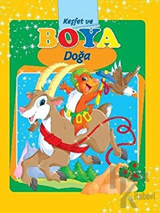 Keşfet ve Boya - Doğa - Halkkitabevi