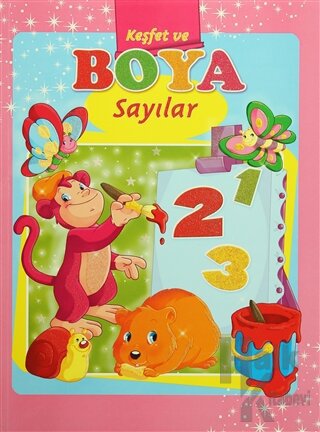 Keşfet ve Boya - Sayılar - Halkkitabevi