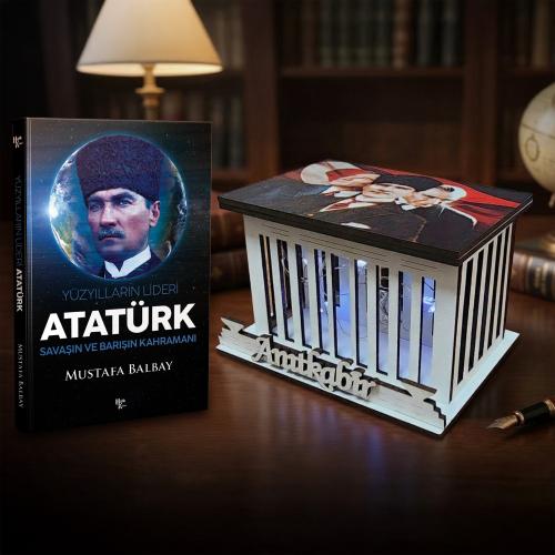 Yüzyılların Lideri Atatürk ve Kocatepe Ahşap Anıtkabir Işıklı Maket