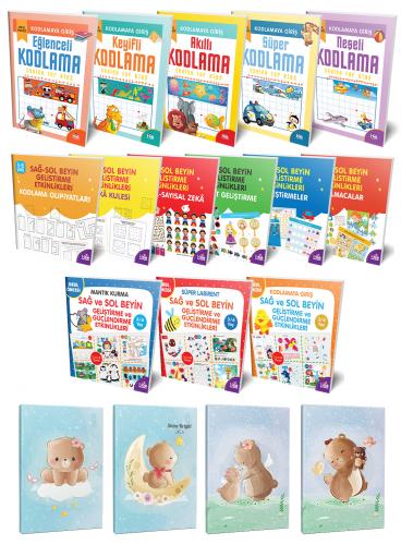 Kodlama 14lü Kitap Seti ve 4 Defter-4 - Halkkitabevi